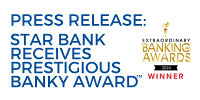 Press Release: Star Bank Receives Prestigious Banky Award